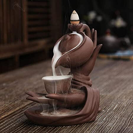 teapot incense waterfall