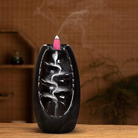 black incense waterfall