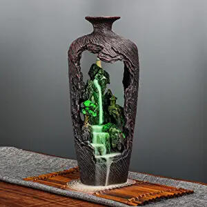 vase incense waterfall